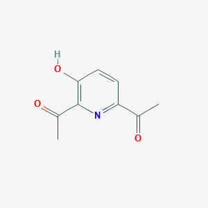 1-(6-Acetyl-3-hydroxypyridin-2-YL)ethanone