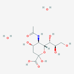 molecular formula C11H23NO11 B1485783 N-acetylneuraminic acid dihydrate CAS No. 50795-27-2