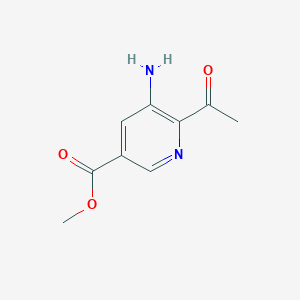 Methyl 6-acetyl-5-aminonicotinate