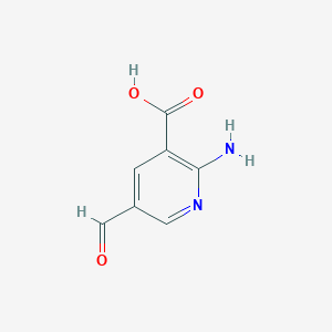 2-Amino-5-formylnicotinic acid