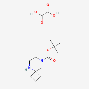 tert-Butyl 5,8-diazaspiro[3.5]nonane-8-carboxylate oxalate