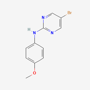 5-bromo-N-(4-methoxyphenyl)pyrimidin-2-amine