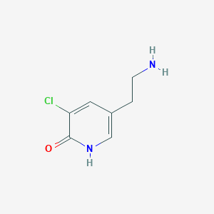 5-(2-Aminoethyl)-3-chloropyridin-2-OL