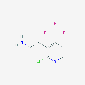 2-[2-Chloro-4-(trifluoromethyl)pyridin-3-YL]ethanamine