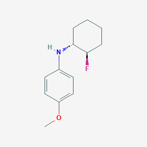 N-[(1R,2R)-2-fluorocyclohexyl]-4-methoxyaniline