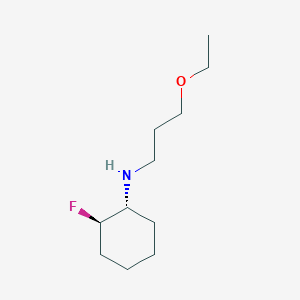 (1R,2R)-N-(3-ethoxypropyl)-2-fluorocyclohexan-1-amine