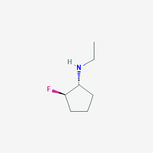 (1R,2R)-N-ethyl-2-fluorocyclopentan-1-amine