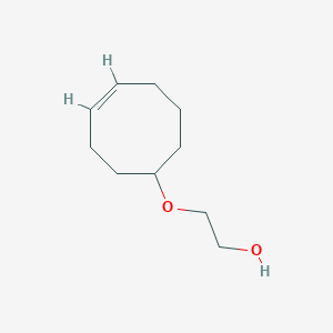 molecular formula C10H18O2 B14858187 (E)-2-(cyclooct-4-enyloxy)ethanol 