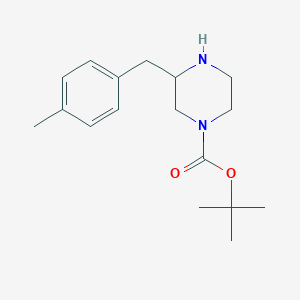 Tert-butyl 3-(4-methylbenzyl)piperazine-1-carboxylate