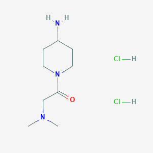 1-(4-Aminopiperidin-1-yl)-2-dimethylaminoethanone dihydrochloride