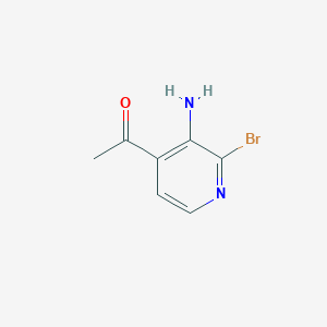 1-(3-Amino-2-bromopyridin-4-YL)ethanone