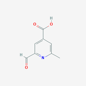 2-Formyl-6-methylisonicotinic acid