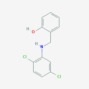 2-{[(2,5-Dichlorophenyl)amino]methyl}phenol