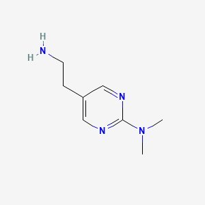 2-[2-(Dimethylamino)pyrimidin-5-YL]ethanamine