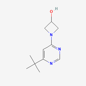 1-(6-Tert-butylpyrimidin-4-yl)azetidin-3-ol