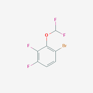 1-Bromo-3,4-difluoro-2-(difluoromethoxy)benzene