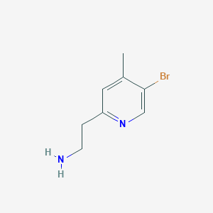 2-(5-Bromo-4-methyl-pyridin-2-YL)-ethylamine