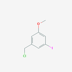 1-(Chloromethyl)-3-iodo-5-methoxybenzene