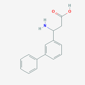 3-Amino-3-biphenyl-3-YL-propionic acid