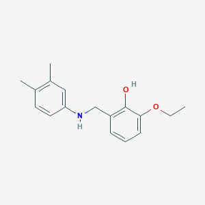 2-{[(3,4-Dimethylphenyl)amino]methyl}-6-ethoxyphenol