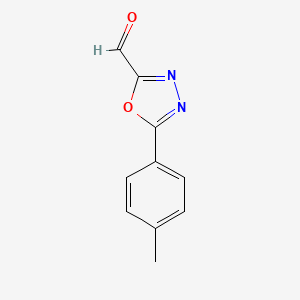 5-(4-Methylphenyl)-1,3,4-oxadiazole-2-carbaldehyde