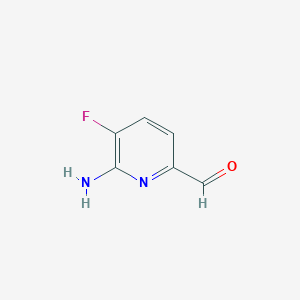 6-Amino-5-fluoropicolinaldehyde