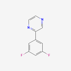 2-(3,5-Difluorophenyl)pyrazine