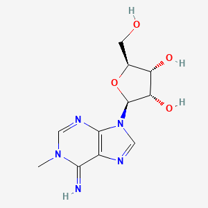 (2S,3R,4S,5S)-2-(hydroxymethyl)-5-(6-imino-1-methylpurin-9-yl)oxolane-3,4-diol