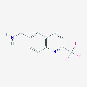 [2-(Trifluoromethyl)quinolin-6-YL]methylamine