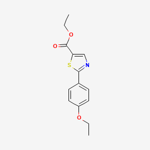 2-(4-Ethoxy-phenyl)-thiazole-5-carboxylic acid ethyl ester