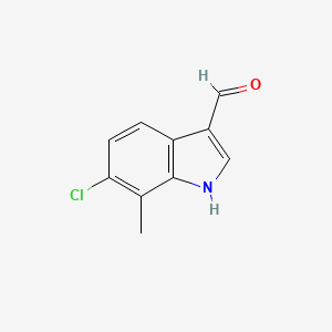 6-Chloro-7-methyl-1H-indole-3-carbaldehyde