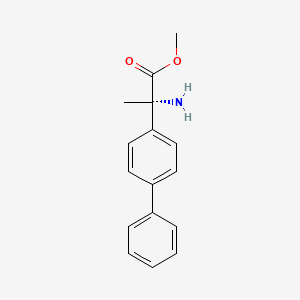 (S)-Methyl 2-amino-2-(biphenyl-4-YL)propanoate