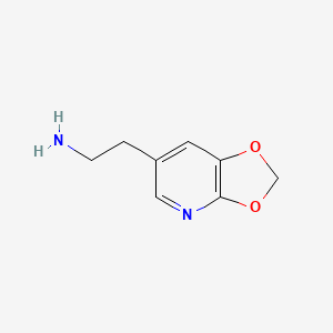 2-[1,3]Dioxolo[4,5-B]pyridin-6-ylethanamine