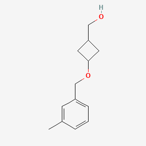 {3-[(3-Methylbenzyl)oxy]cyclobutyl}methanol