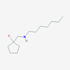 molecular formula C13H26FN B1485892 [(1-氟环戊基)甲基](庚基)胺 CAS No. 2098050-72-5