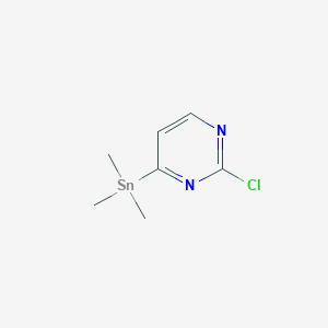 4-(Trimethylstannyl)-2-chloropyrimidine