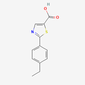 2-(4-Ethyl-phenyl)-thiazole-5-carboxylic acid