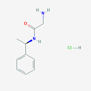 (R)-2-Amino-N-(1-phenylethyl)-acetamide hydrochloride