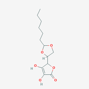 Ascorbic acid, 5,6-O-heptylidene-