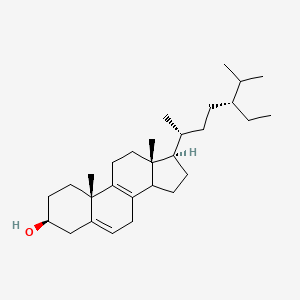 (3S,10S,13R,17R)-17-[(2R,5R)-5-ethyl-6-methylheptan-2-yl]-10,13-dimethyl-2,3,4,7,11,12,14,15,16,17-decahydro-1H-cyclopenta[a]phenanthren-3-ol