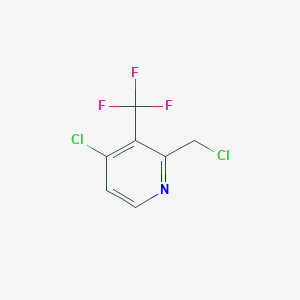 4-Chloro-2-(chloromethyl)-3-(trifluoromethyl)pyridine