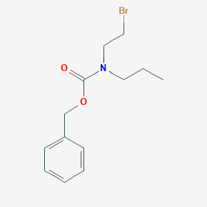 molecular formula C13H18BrNO2 B1485903 (2-Bromoethyl)propylcarbamic acid benzyl ester CAS No. 2169351-57-7