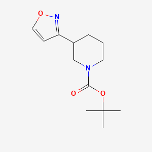 Tert-butyl 3-isoxazol-3-ylpiperidine-1-carboxylate