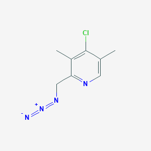 molecular formula C8H9ClN4 B1485905 2-(Azidomethyl)-4-chloro-3,5-dimethylpyridine CAS No. 2166998-16-7