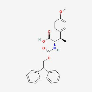 (2S,3R)-2-((((9H-Fluoren-9-yl)methoxy)carbonyl)amino)-3-(4-methoxyphenyl)butanoic acid