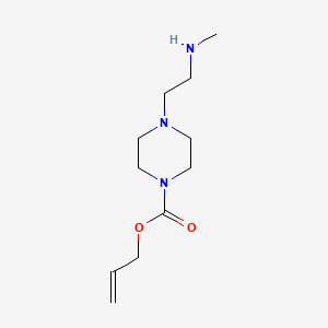 molecular formula C11H21N3O2 B14859070 Allyl 4-(2-(methylamino)ethyl)piperazine-1-carboxylate CAS No. 886365-67-9