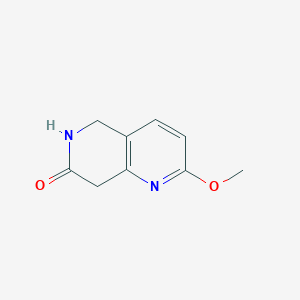 2-Methoxy-5,8-dihydro-1,6-naphthyridin-7(6H)-one