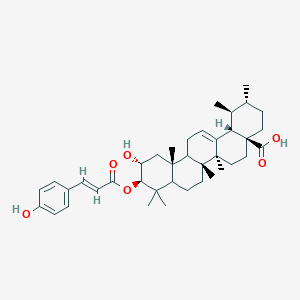 molecular formula C39H54O6 B14859190 Jacoumaric acid 