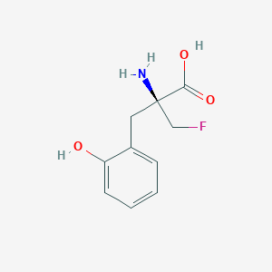 (S)-2-Amino-3-fluoro-2-(2-hydroxybenzyl)propanoic acid