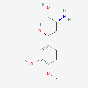 (1R,3R)-3-Amino-1-(3,4-dimethoxyphenyl)-1,4-butanediol